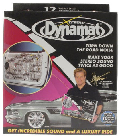 Dynamat 10435 12 x 36 x 0.067 Thick Self-Adhesive Sound Deadener with Xtreme Door Kit